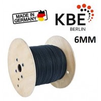 Кабель сонячних систем Solar KBE DB+ 6мм чорний 
