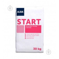 Штукатурка гіпсова стартова ALBA "START" 30кг (40шт/пал)