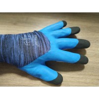Перчатки прорезинені сині №300 р 10 DERMAGRIP