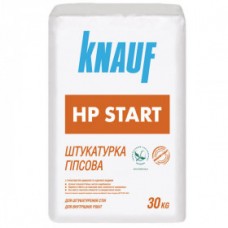 Knauf HP START, ГИПСОВАЯ СТАРТОВАЯ ШТУКАТУРКА 10-30 ММ, 30КГ.